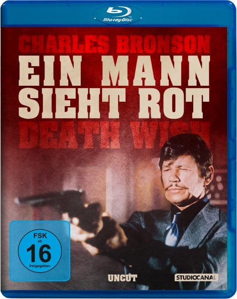Studiocanal Blu-ray Ein Mann sieht rot - Death Wish - Uncut (Blu-ray)