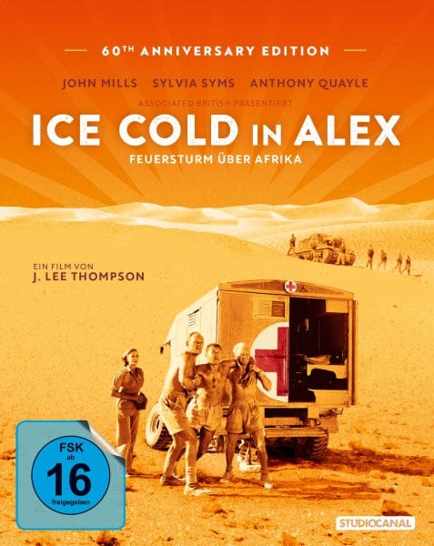 Studiocanal Blu-ray Ice Cold in Alex - Feuersturm über Afrika (Blu-ray)