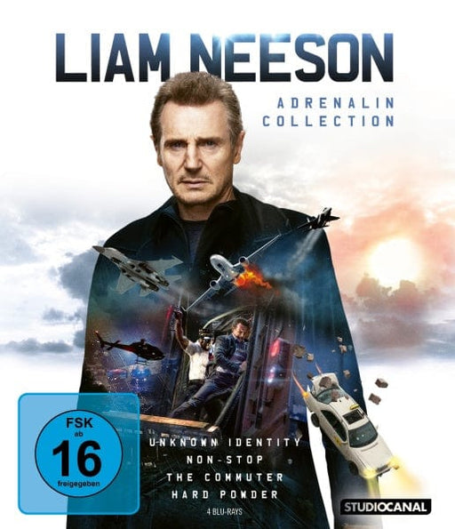Studiocanal Blu-ray Liam Neeson Adrenalin Collection (4 Blu-rays)