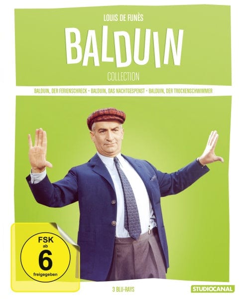 Studiocanal Blu-ray Louis de Funes - Balduin Collection (3 Blu-rays)