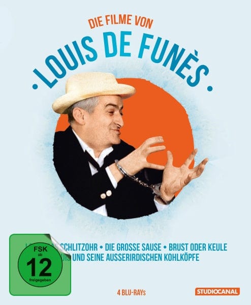 Studiocanal Blu-ray Louis de Funes Edition (4 Blu-rays)