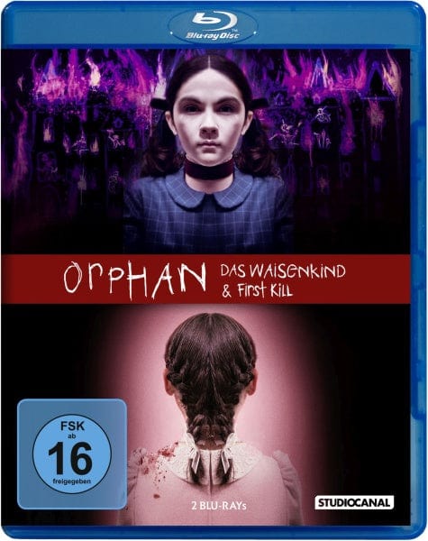 Studiocanal Blu-ray Orphan: First Kill & Das Waisenkind (2 Blu-rays)