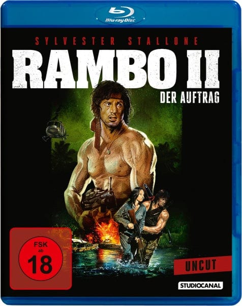 Studiocanal Blu-ray Rambo II - Der Auftrag - Uncut (Blu-ray)