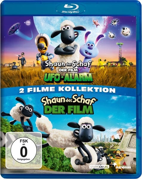 Studiocanal Blu-ray Shaun das Schaf - Der Film 1 & 2 (2 Blu-rays)