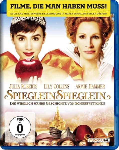 Studiocanal Blu-ray Spieglein Spieglein - Die wirklich wahre Geschichte von Schneewittchen (Blu-ray)
