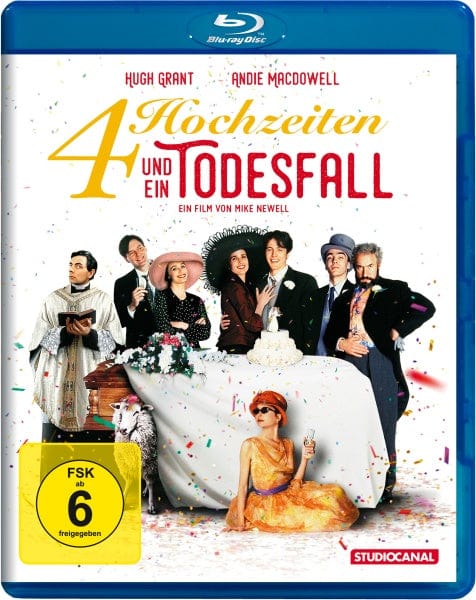 Studiocanal Blu-ray Vier Hochzeiten und ein Todesfall (Blu-ray)