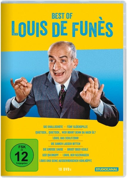 Studiocanal DVD Best of Louis de Funes (10 DVDs)