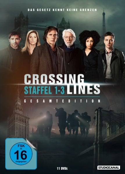 Studiocanal DVD Crossing Lines - Staffel 1-3 - Gesamtedition (11 DVDs)