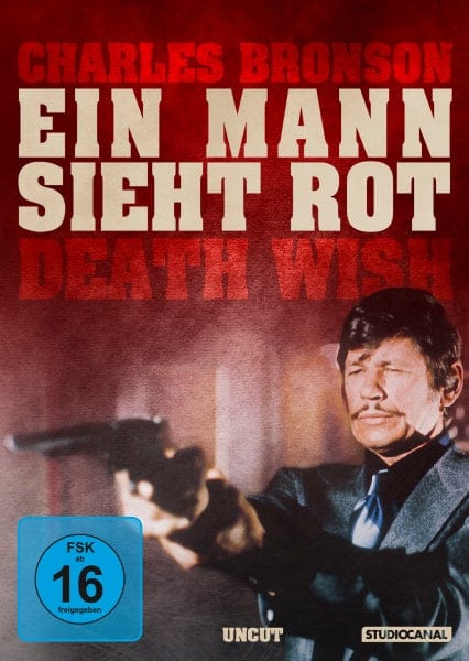 Studiocanal DVD Ein Mann sieht rot - Death Wish - Uncut (DVD)