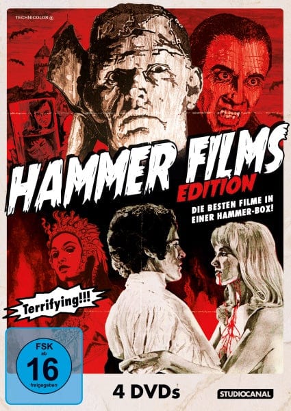 Studiocanal DVD Hammer Films Edition (4 DVDs)