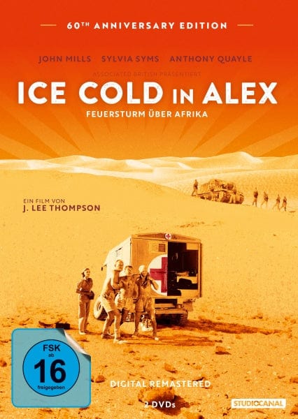 Studiocanal DVD Ice Cold in Alex - Feuersturm über Afrika - Digital Remastered (2 DVDs)