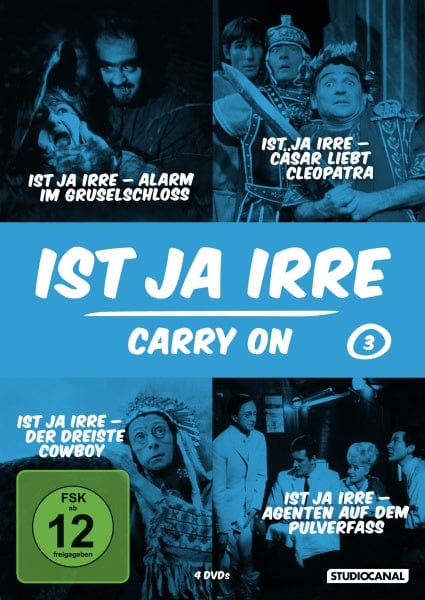 Studiocanal DVD Ist ja irre - Carry On Vol. 3 (4 DVDs)