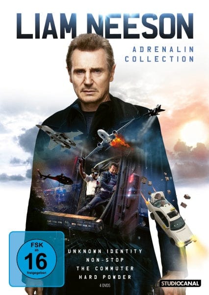 Studiocanal DVD Liam Neeson Adrenalin Collection (4 DVDs)
