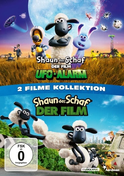 Studiocanal DVD Shaun das Schaf - Der Film 1 & 2 (2 DVDs)