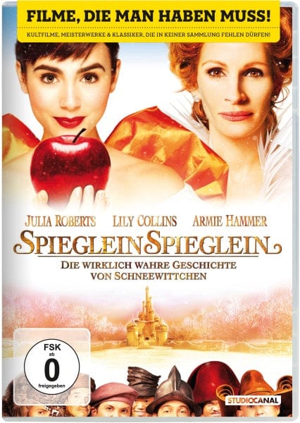 Studiocanal DVD Spieglein Spieglein - Die wirklich wahre Geschichte von Schneewittchen (DVD)