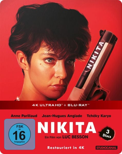 Studiocanal Films Nikita - Limited Steelbook Edition (4K-UHD + 2 Blu-rays)