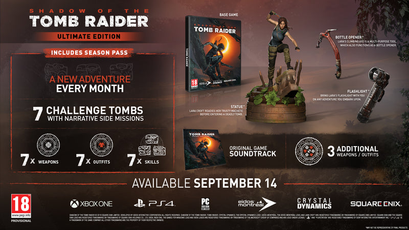 Shadow of The Tomb Raider (PS4) - Komplett mit OVP – Bild 2– JETZT KAUFEN BEI GLACIER GAMES .at