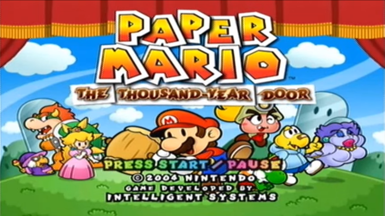 Paper Mario Thousand Year Door [Die Legende des Äonentor] deutsch (GC) - Komplett mit OVP