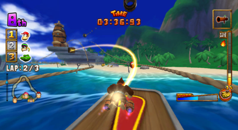 Donkey Kong Jet Race (WII) - Komplett mit OVP (Nintendo Wii) – Bild 3– JETZT KAUFEN BEI GLACIER GAMES .at
