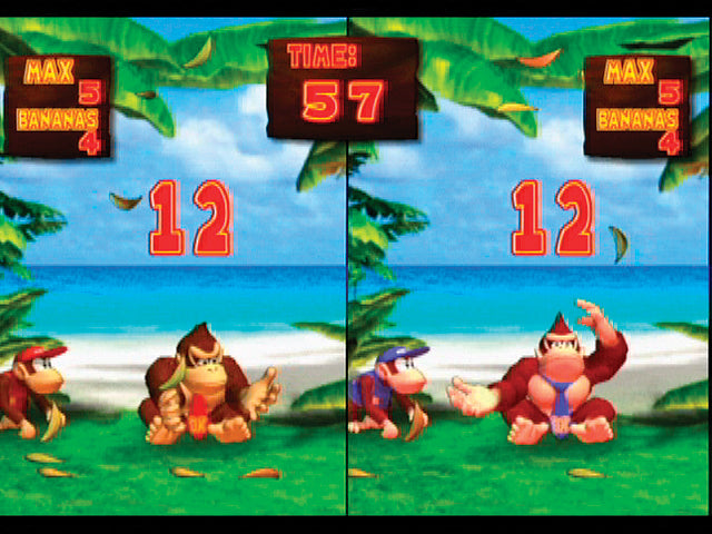 Donkey Konga (GC) - Mit OVP, ohne Anleitung (Nintendo GameCube) – Bild 2– JETZT KAUFEN BEI GLACIER GAMES .at