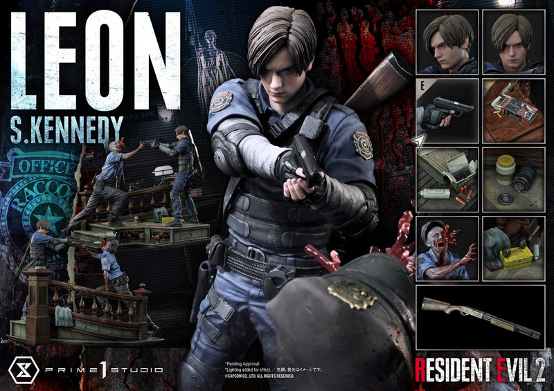 Resident Evil 2: Leon S. Kennedy Statue Prime 1 Studio Ultimate Masterline – Bild 5– JETZT KAUFEN BEI GLACIER GAMES .at