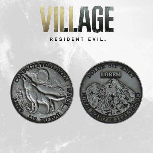 Fanattik Merchandise Resident Evil VIII: Currency Limited Edition Coin Limitiert auf 9.995 Stück weltweit
